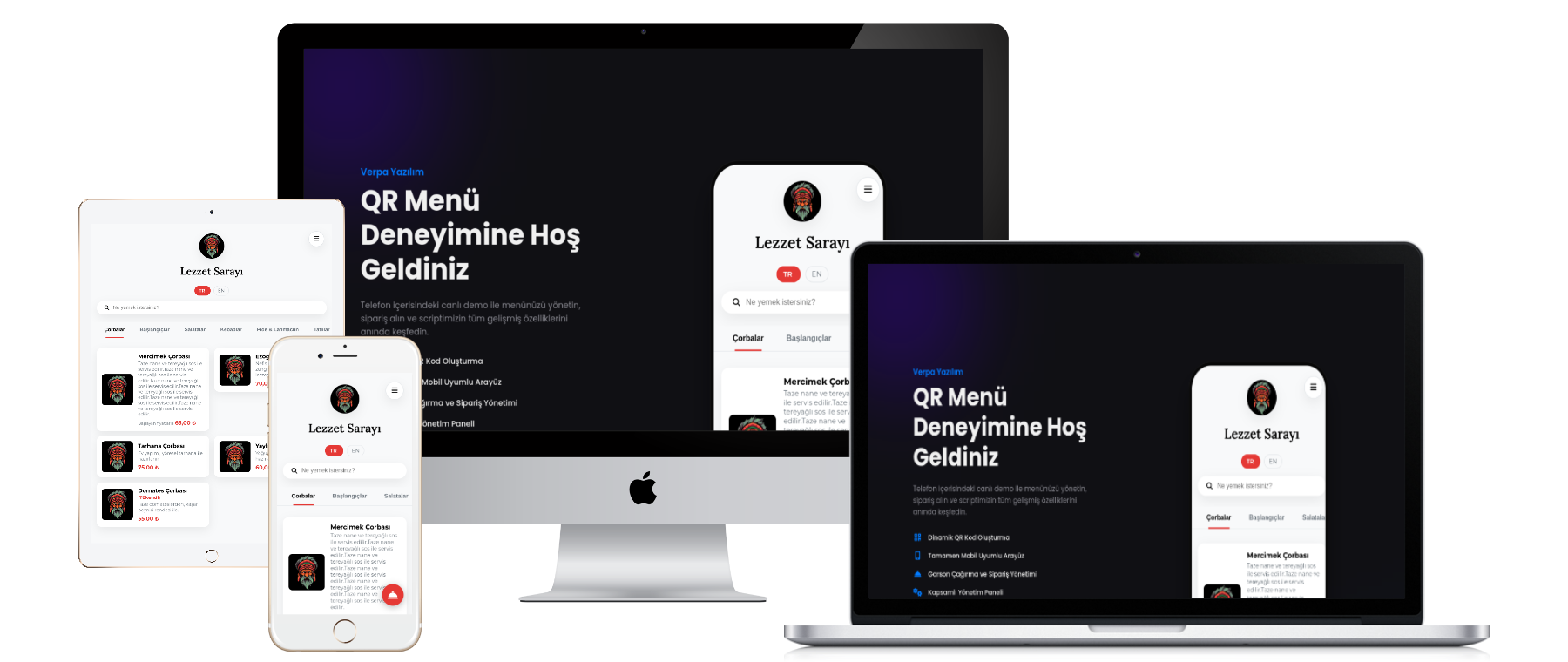 Verpa QR Menü PHP Scripti V1