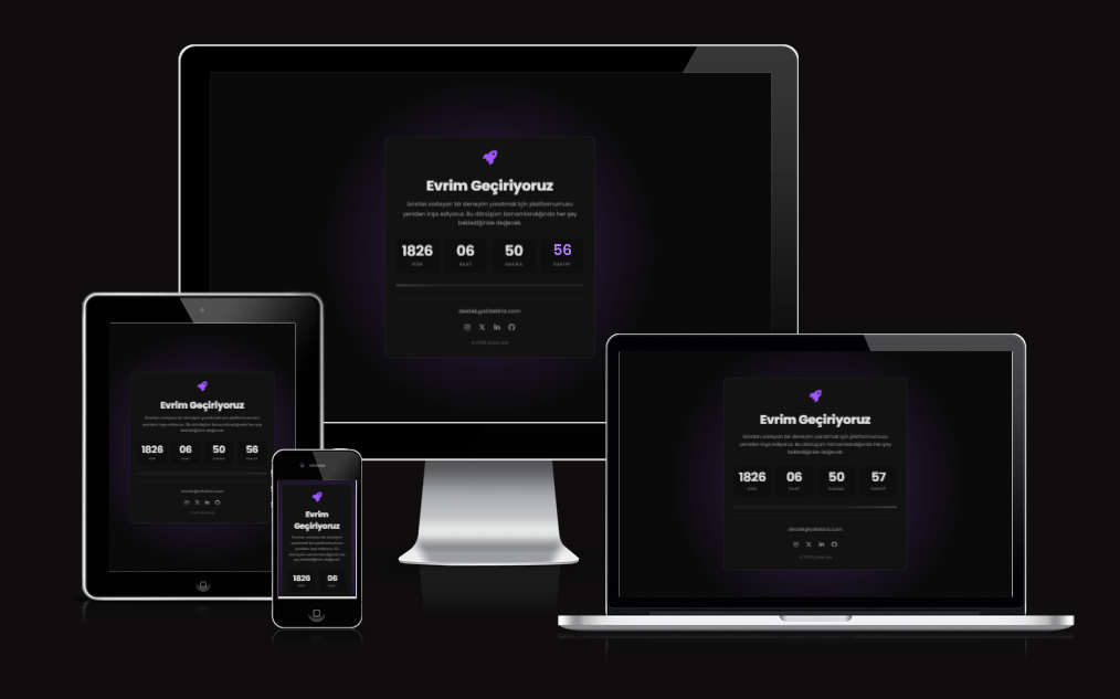 Verpa | Bakımda Sayfası PHP Scripti 